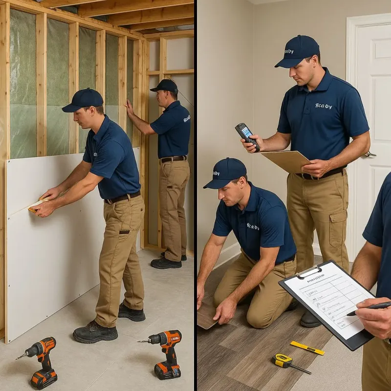 Repairs and Reconstruction process in Herkimer County, NY